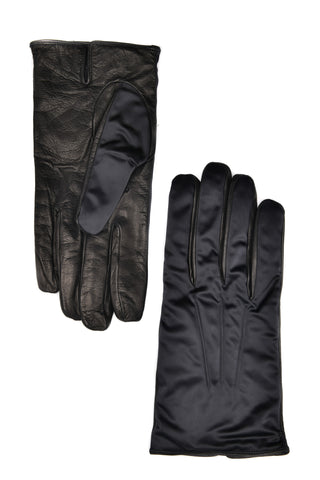 Mario Portolano Leather Slip On Gloves