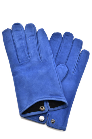 Mario Portolano Suede Button Clasp Gloves