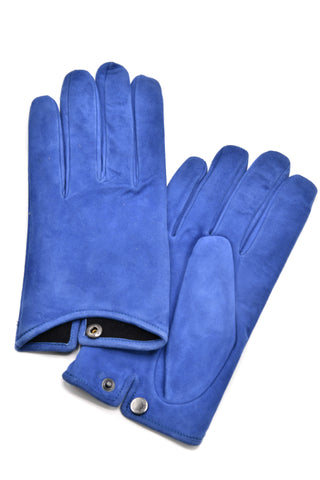 Mario Portolano Suede Button Clasp Gloves