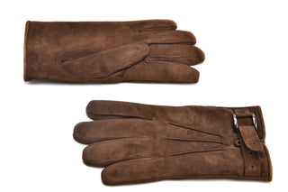 Mario Portolano Suede Belt Gloves