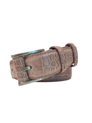 Castangia Alligator Skin Belt