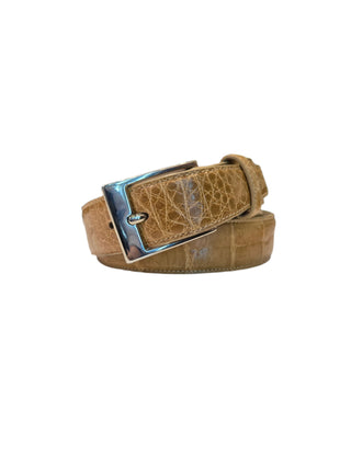 Castangia Crocodile Skin Belt