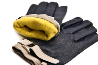 Mario Portolano Leather Belt Gloves