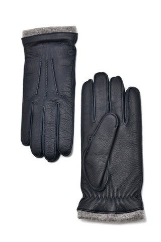 Mario Portolano Leather Thick Gloves