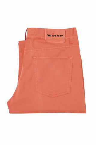 Kiton Cotton Slim Fit Chino Pants