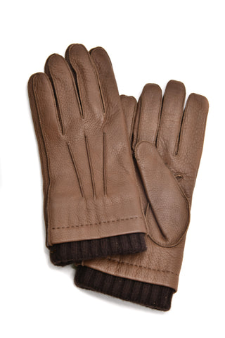 Mario Portolano Leather Thick Gloves