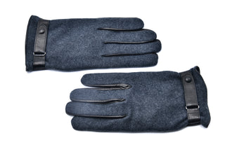 Mario Portolano Leather/Suede Belt Gloves