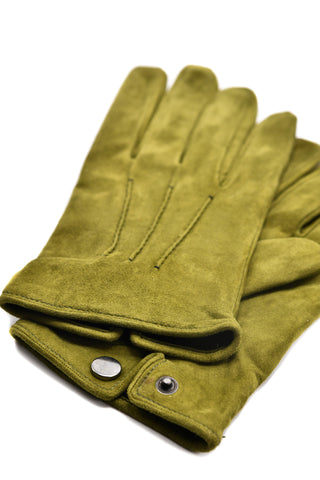 Mario Portolano Suede Button Clasp Gloves