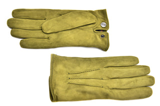 Mario Portolano Suede Button Clasp Gloves