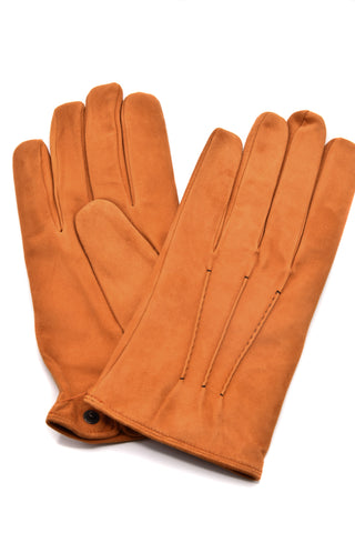 Mario Portolano Suede Button Clasp Gloves