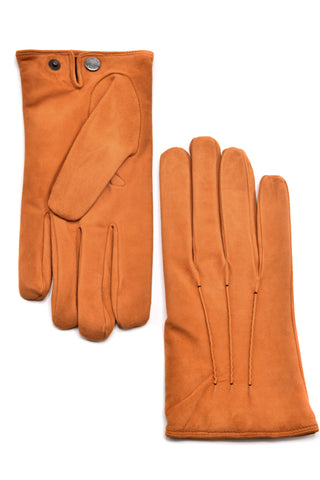 Mario Portolano Suede Button Clasp Gloves