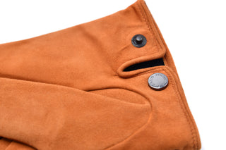 Mario Portolano Suede Button Clasp Gloves