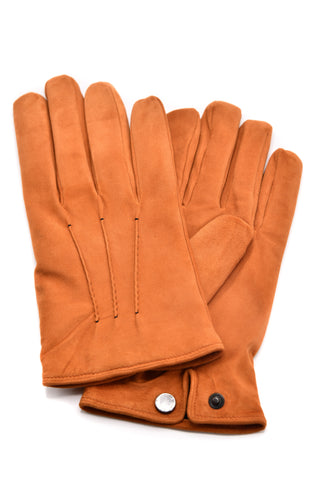 Mario Portolano Suede Button Clasp Gloves