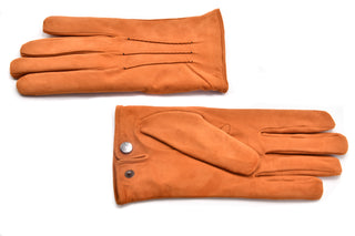 Mario Portolano Suede Button Clasp Gloves