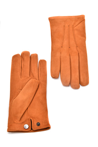 Mario Portolano Suede Button Clasp Gloves