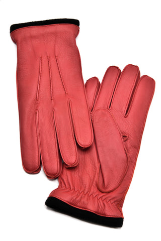 Mario Portolano Leather Thick Gloves