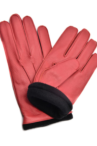 Mario Portolano Leather Thick Gloves