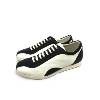 Kiton Leather Lace-Up Sneakers