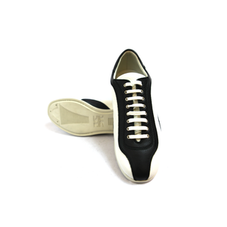 Kiton Leather Lace-Up Sneakers