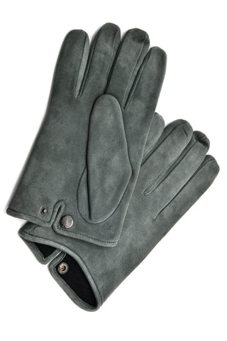 Mario Portolano Suede Button Clasp Gloves