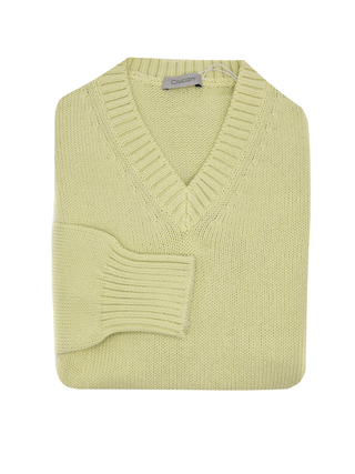 Cruciani Cotton V-Neck Sweater