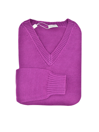 Cruciani Cotton V-Neck Sweater