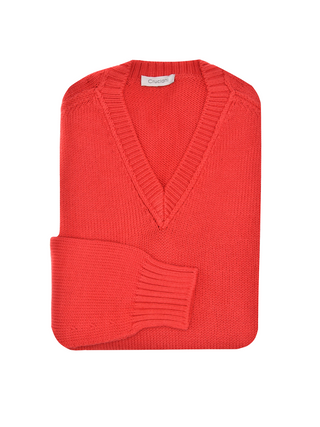 Cruciani Cotton V-Neck Sweater