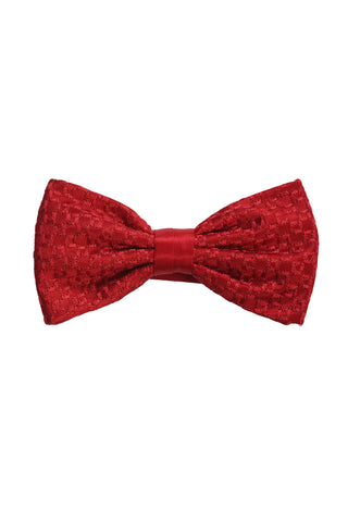 Stefano Ricci Jacquard Checkered Silk Bow Tie