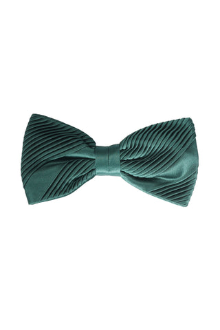 Stefano Ricci Pleated Silk Bow Tie