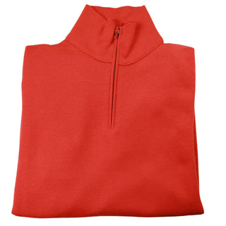 Manrico Cashmere Quarter-Zip Mock Neck Sweater