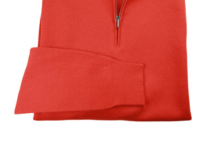 Manrico Cashmere Quarter-Zip Mock Neck Sweater