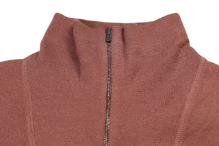 Manrico Cashmere Quarter-Zip Mock Neck Sweater