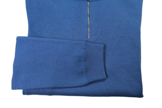 Manrico Cashmere Quarter-Zip Mock Neck Sweater