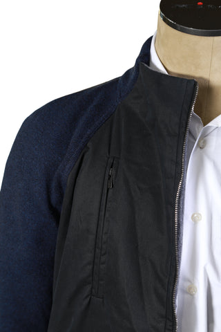 Manrico Black/ Blue Cashmere Jacket