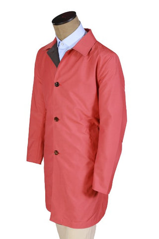 Kired by Kiton Ben Reversible Raincoat