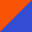 Red Orange/ Blue